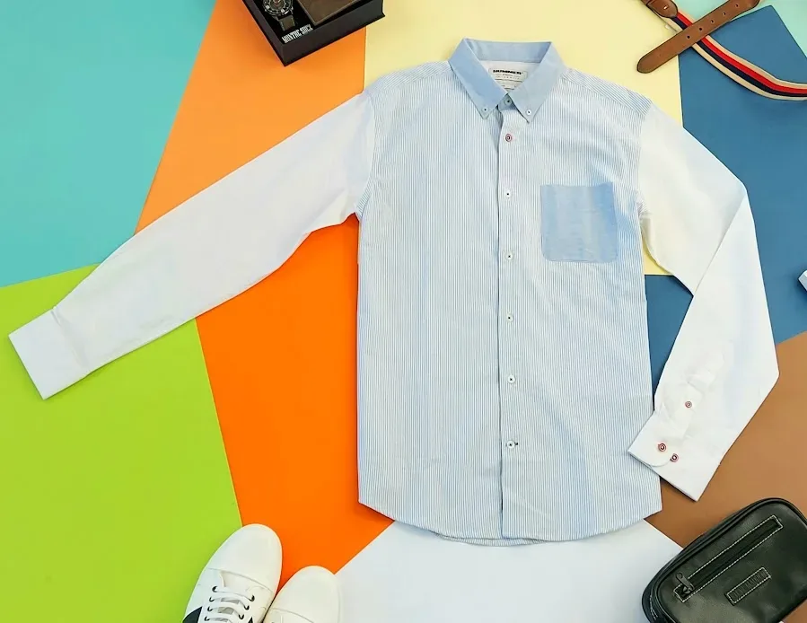 Camisa Hummer para caballero a rayas