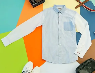 Camisa Hummer para caballero a rayas