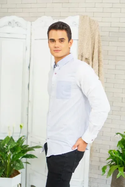Camisa Hummer para caballero a rayas