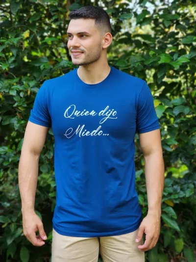 Camiseta Redox para caballero color azul