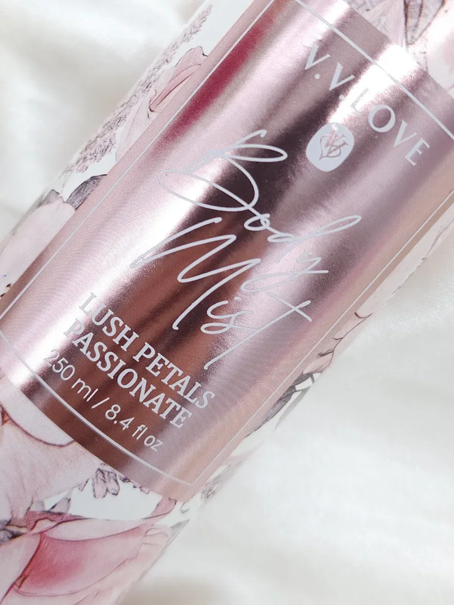 Splash para Dama Lush Petals Passionate aroma vainilla
