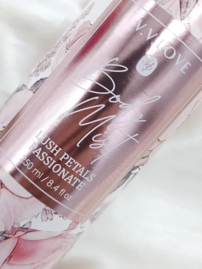 Splash para Dama Lush Petals Passionate aroma vainilla