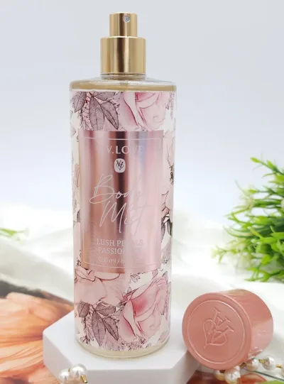 Splash para Dama Lush Petals Passionate aroma vainilla