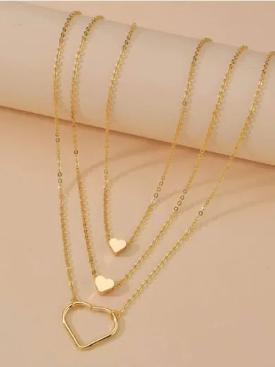 Conjunto de acero inoxidable para dama color dorado
