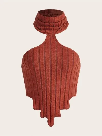 Blusa para dama color terracota