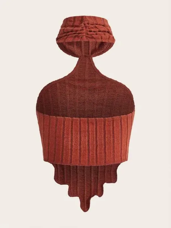 Blusa para dama color terracota