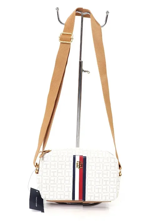 Bolso Tommy Hilfiger para dama color blanco