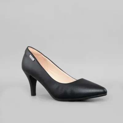 Tacones Natural para dama color negro