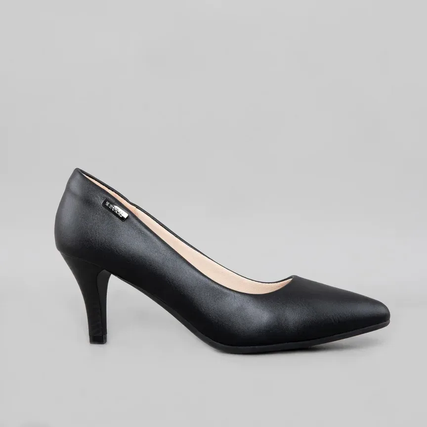 Tacones Natural para dama color negro