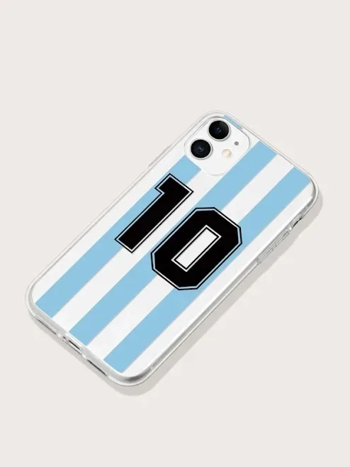 Funda para celular diseño a rayas
