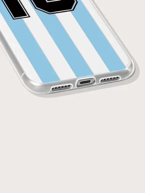 Funda para celular diseño a rayas