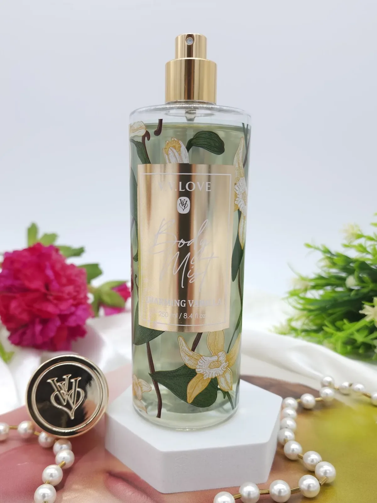 Splash para Dama Charming Vainilla aroma vainilla