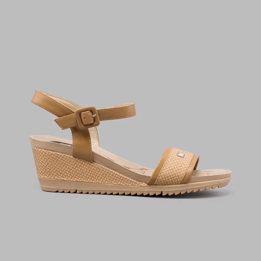 Sandalias Natural Celian Tan para Dama