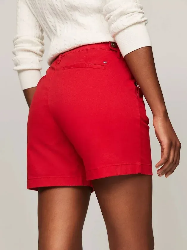 Short Tommy  Hilfiger para Dama  rojo