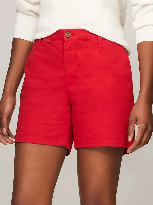 Short Tommy  Hilfiger para Dama  rojo