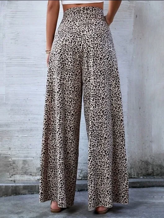 Palazzo para dama diseño Animal Print