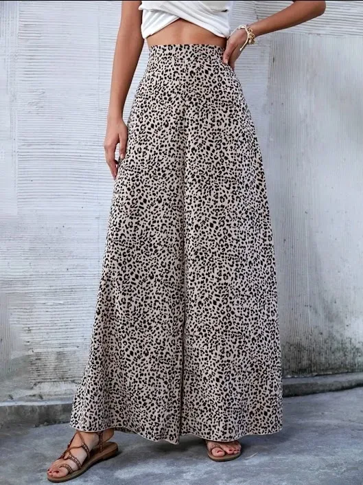 Palazzo para dama diseño Animal Print