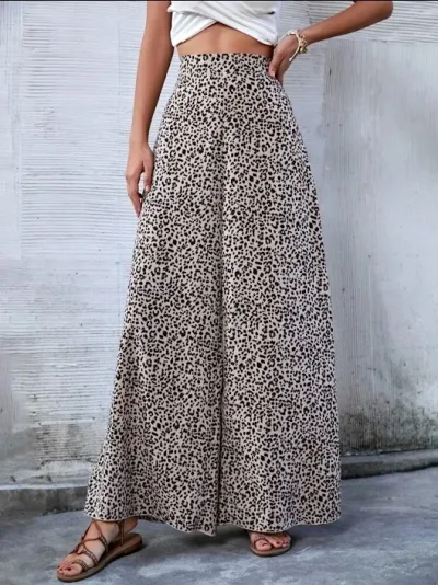 Palazzo para dama diseño Animal Print