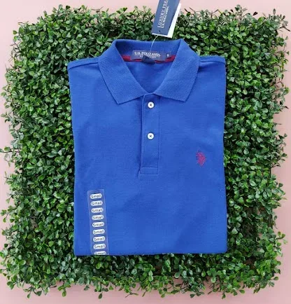 Camiseta US Polo Assn para caballero color azul