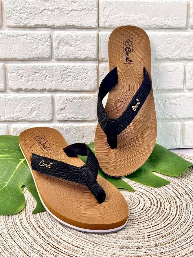 Sandalias Coral Mayven Black para Dama