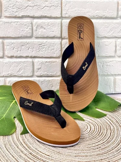 Sandalias Coral Mayven Black para Dama