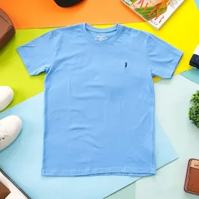 Camiseta Cambridge Polo Club para caballero color celeste