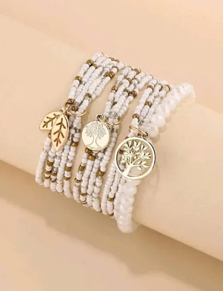 Pulsera para dama color blanco