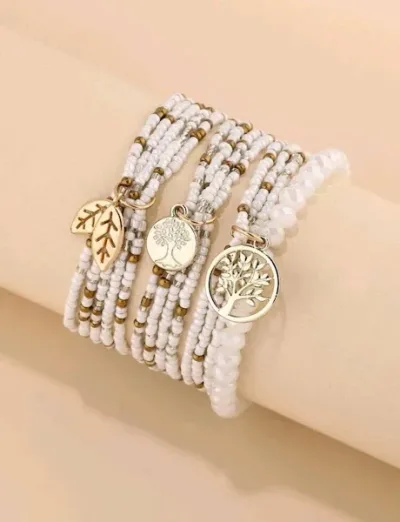 Pulsera para dama color blanco