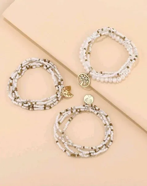 Pulsera para dama color blanco