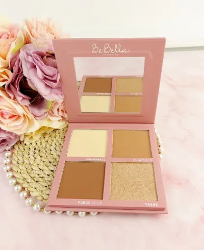 Paleta de contornos Be Bella Cosmetics para dama BB-2Q2