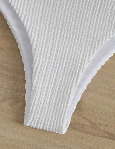Vestido de baño para dama color blanco