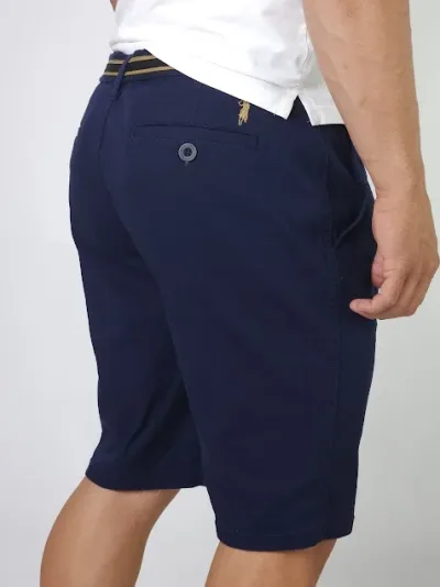 Short Cambridge Polo Club para caballero color azul