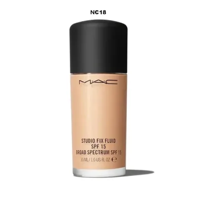 Base de maquillaje MAC para dama tono NC18