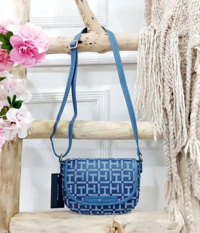 Bolso Tommy Hilfiger para dama color azul