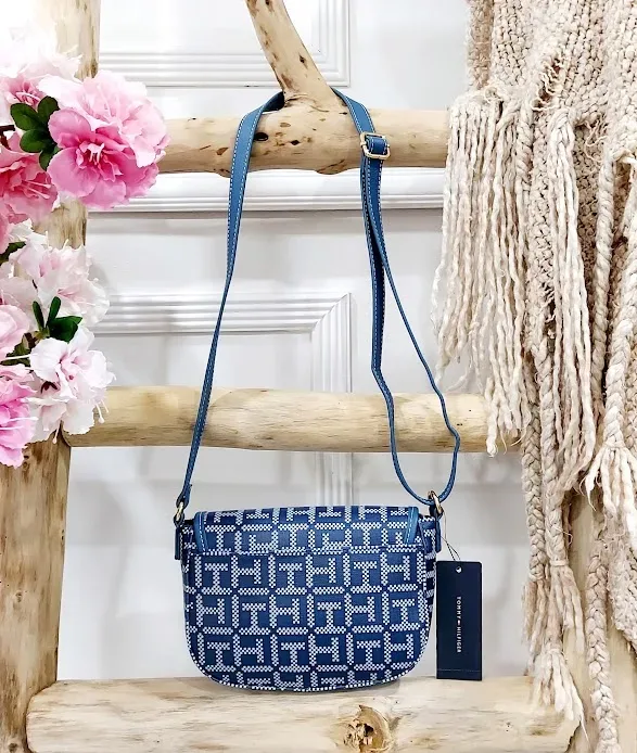 Bolso Tommy Hilfiger para dama color azul