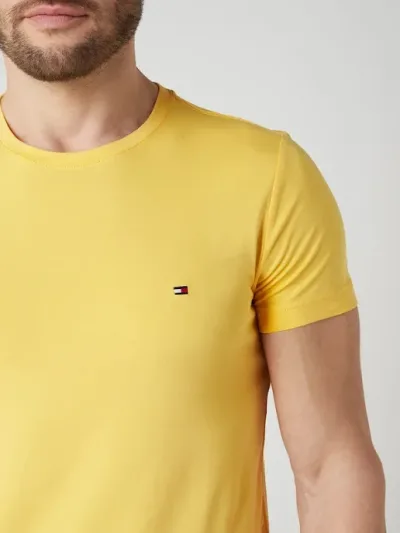 Camiseta Tommy Hilfiger para caballero color amarillo