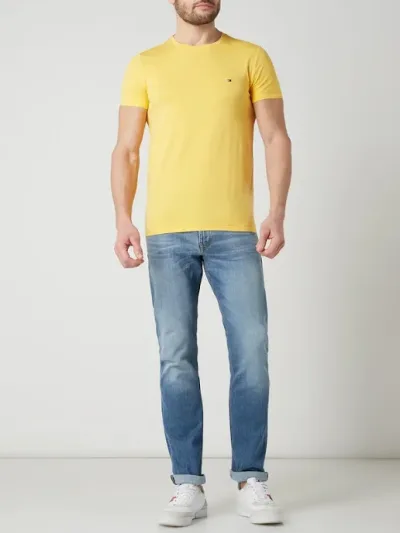 Camiseta Tommy Hilfiger para caballero color amarillo