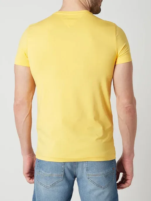 Camiseta Tommy Hilfiger para caballero color amarillo