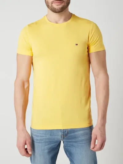 Camiseta Tommy Hilfiger para caballero color amarillo