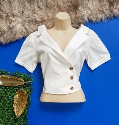 Blusa Milk y Honey para dama color blanco