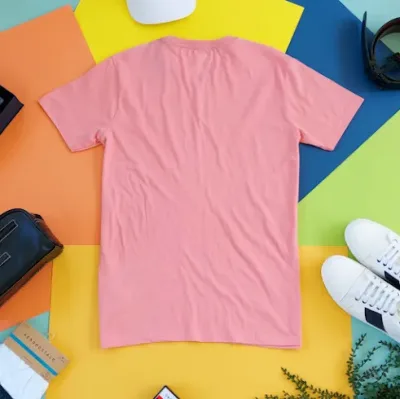 Camiseta Cambridge Polo Club para caballero color rosa