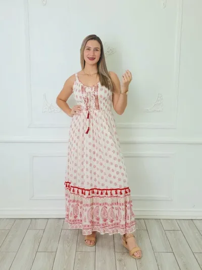 Vestido de rayas para Dama