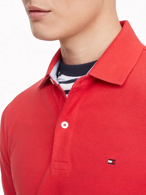 Camiseta Tommy Hilfiger para caballero color rojo