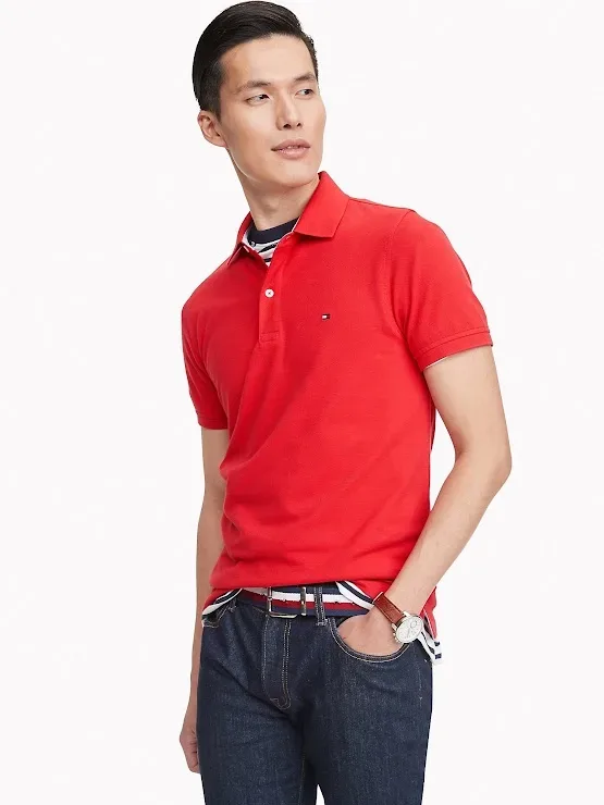 Camiseta Tommy Hilfiger para caballero color rojo