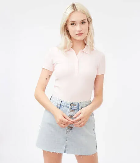 Camiseta Aeropostale para dama color rosado