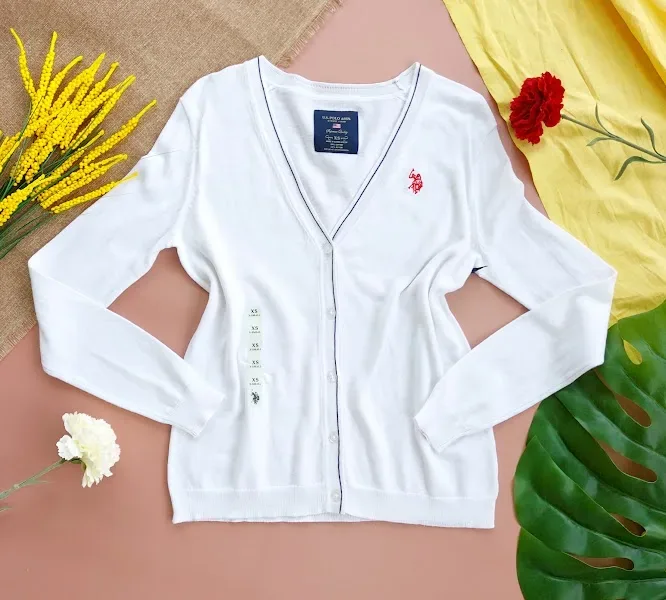 Sueter Polo para dama color blanco