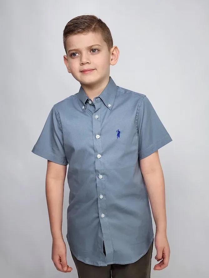 Camisa Cambridge polo para Niño