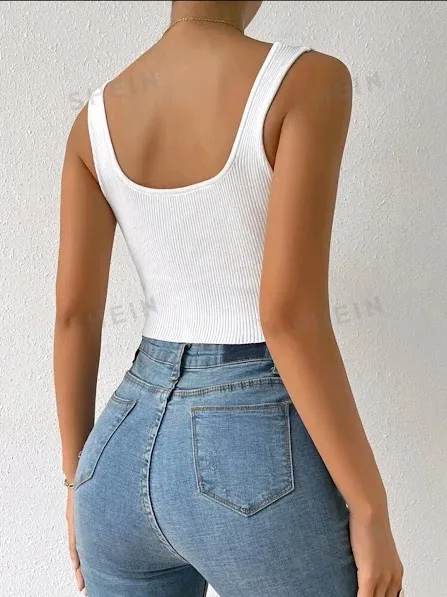 Crop top para dama color blanco