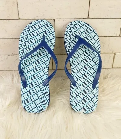 Sandalias Calvin Klein para dama color azul