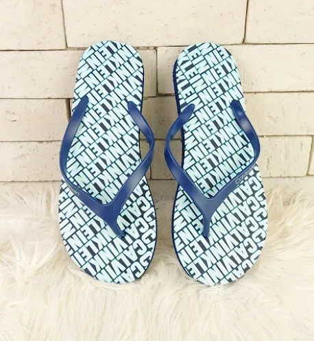 Sandalias Calvin Klein para dama color azul